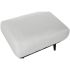 Banchetă DKD Home Decor Alb Negru 70 x 50 x 42 cm