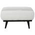 Banchetă DKD Home Decor Alb Negru 70 x 50 x 42 cm