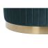Suport pentru Picioare DKD Home Decor Verde Gri Bordo Auriu* Metal Кадифе 80 x 80 x 45 cm