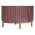 Suport pentru Picioare DKD Home Decor Кадифе 60 x 60 x 45 cm Lemn MDF