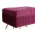Banchetă DKD Home Decor 110 x 42 x 44 cm Metal Castaniu