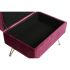 Banchetă DKD Home Decor 110 x 42 x 44 cm Metal Castaniu