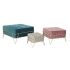 Banchetă DKD Home Decor 82 x 82 x 46 cm Lemn MDF