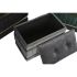 Banchetă DKD Home Decor Negru Auriu* Verde Gri închis Lemn MDF 70 x 40 x 43 cm