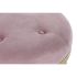 Banchetă DKD Home Decor 100 x 35 x 40 cm Roz Auriu* Metal
