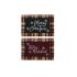 Preș DKD Home Decor Alb Maro Roșu Verde PVC Fibră de cocos 60 x 40 x 1,5 cm (2 Unități)