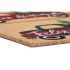 Preș DKD Home Decor Alb Maro Roșu Verde PVC Fibră de cocos 60 x 40 x 1,5 cm (2 Unități)