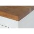 Noptieră DKD Home Decor Alb Maro Salcâm Lemn de mango 45 x 40 x 60 cm