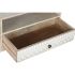 Mobilă TV DKD Home Decor Alb Natural Lemn de mango 130 x 40 x 45 cm