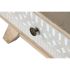 Noptieră DKD Home Decor Alb Natural Lemn de mango 55 x 35 x 45 cm