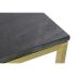 Consolă DKD Home Decor 100 x 40 x 77 cm Negru Auriu* Marmură Fier