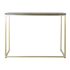 Consolă DKD Home Decor 100 x 40 x 77 cm Negru Auriu* Marmură Fier