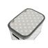 Set de Coșuri DKD Home Decor Alb Gri Bambus Lemn MDF Stele 51 x 35 x 33 cm