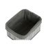 Set de Coșuri DKD Home Decor Alb Gri Bambus Lemn MDF 51 x 35 x 33 cm