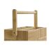 Organizator pentru tacâmuri DKD Home Decor Natural Bambus 27 x 16,5 x 11,5 cm
