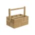 Organizator pentru tacâmuri DKD Home Decor Natural Bambus 27 x 16,5 x 11,5 cm