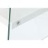 Birou DKD Home Decor Alb Transparent Geam Lemn MDF 120 x 50 x 76 cm