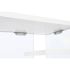 Birou DKD Home Decor Alb Transparent Geam Lemn MDF 120 x 50 x 76 cm