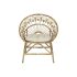 Canapea de grădină DKD Home Decor Alb Maro 75 x 50 x 90 cm 80 x 66 x 89 cm 84 x 70 x 90 cm