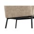 Taburet DKD Home Decor Negru Bej Metal 59 x 60 x 107 cm
