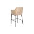 Taburet DKD Home Decor Negru Bej Metal 59 x 60 x 107 cm