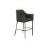 Taburet DKD Home Decor Maro închis Metal 59 x 60 x 107 cm