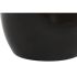 Masa laterală DKD Home Decor Negru Auriu* Metal Geam 59 x 59 x 46 cm