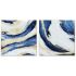 Tablou DKD Home Decor 100 x 2,5 x 100 cm Abstract Modern (2 Unități)