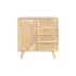 Servantă DKD Home Decor Natural Metal Lemn de cauciuc 73,5 x 35 x 78 cm