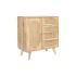 Servantă DKD Home Decor Natural Metal Lemn de cauciuc 73,5 x 35 x 78 cm