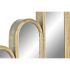 Oglindă de perete DKD Home Decor Auriu* 89,5 x 3,5 x 90 cm