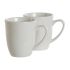 Set de 4 Căni tip Halbă DKD Home Decor Alb Porțelan 330 ml 12 x 10 x 9 cm