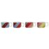 Set de Căni de Cafea DKD Home Decor Alb Multicolor Maro Deschis Metal Bambus Dolomite Modern 260 ml