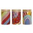 Staniu DKD Home Decor Multicolor Natural Bambus Dolomite 1 L 10 x 10 x 16 cm (3 Unități)