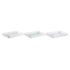 Tavă DKD Home Decor Albastru Verde Liliachiu Lemn MDF Scandi 40 x 30 x 5 cm (3 Unități)