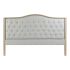 Tăblie de Pat DKD Home Decor Gri închis Lemn de cauciuc 160 x 10 x 120 cm