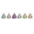 Suport DKD Home Decor Tămâie Lemn de mango Indian 7 x 7 x 13 cm (6 Unități)