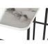 Set de 2 mese DKD Home Decor Alb Negru 51 x 43 x 49 cm