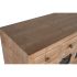 Dulap cu Sertare Home ESPRIT Negru Natural Metal Brad Cottage 110 x 40 x 92,5 cm