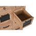 Dulap cu Sertare Home ESPRIT Negru Natural Metal Brad Cottage 110 x 40 x 92,5 cm