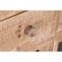 Dulap cu Sertare Home ESPRIT Negru Natural Metal Brad Cottage 110 x 40 x 92,5 cm