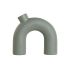 Vază Home ESPRIT Verde Aluminiu 19 x 5 x 17 cm (2 Unități)