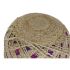 Suport pentru Picioare Home ESPRIT Maro Multicolor Iută 40 x 40 x 45 cm