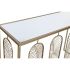 Console Home ESPRIT Auriu* Oglindă 120 x 40 x 80 cm
