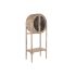 Mobilă Laterală Home ESPRIT Natural Geam Tec Lemn Reciclat 75 x 40 x 182 cm