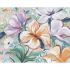 Tablou Home ESPRIT Květiny Shabby Chic 100 x 3,7 x 80 cm (2 Unități)