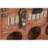 Suport pentru Sticle Home ESPRIT Maro Plop 40 x 35,5 x 71 cm