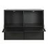 Dulap cu Sertare Home ESPRIT Negru Metal Loft 75 x 45 x 80 cm