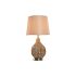 Lampă de masă Home ESPRIT Maro Bej Auriu* Natural 50 W 220 V 33 x 33 x 60 cm