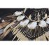Tablou Home ESPRIT Colonial Africană 80 x 3,5 x 120 cm (2 Unități)